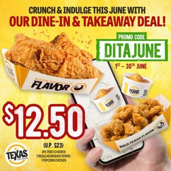 Texas-Chicken-June-Dine-In-Takeaway-Promotion-350x350 1-30 Jun 2022: Texas Chicken June Dine-In & Takeaway Promotion