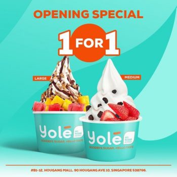 Yole-Opening-Special-1-for-1-Promotion-at-Hougang-Mall-350x350 18 Jun 2022 Onward: Yolé Opening Special 1 for 1 Promotion at Hougang Mall