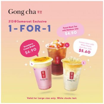 syioknya1_62b9231f5ad73-350x350 27-29 Jun 2022: Gong Cha 313@Somerset 1 For 1 Opening Promotion