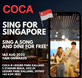 1-2-Aug-2022-Coca-Restaurants-Sing-For-Singapore-Promotion-350x330 1-2 Aug 2022: Coca Restaurants Sing For Singapore Promotion