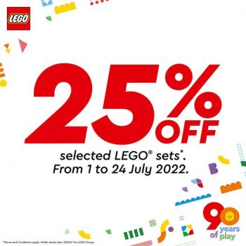 1-24-Jul-2022-OG-LEGO-90th-Anniversary-Special-Promotion-1-350x350 1-24 Jul 2022: Isetan 25% off selected LEGO sets Promotion