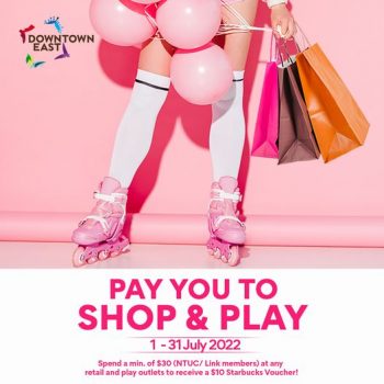 1-31-Jul-2022-Downtown-East-Pay-You-To-Shop-Play-Promotion-350x350 1-31 Jul 2022: Downtown East Pay You To Shop & Play Promotion