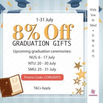 1-31-Jul-2022-Humming-Flowers-Gifts-8-OFF-Graduation-Gifts-Promotion-350x350 1-31 Jul 2022: Humming Flowers & Gifts 8% OFF Graduation Gifts Promotion