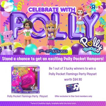 1-31-Jul-2022-Toys22R22Us-Pollys-Birthday-month-Promotion-350x350 1-31 Jul 2022: Toys"R"Us Polly's Birthday month Promotion