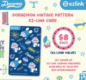 1-Jul-2022-Onward-EZ-Link-Doraemon-Vintage-Pattern-EZ-Link-card--350x324 1 Jul 2022 Onward: EZ-Link Doraemon Vintage Pattern EZ-Link card