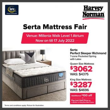 11-17-Jul-2022-Harvey-Norman-Serta-Mattress-Fair-350x350 11-17 Jul 2022: Harvey Norman Serta Mattress Fair