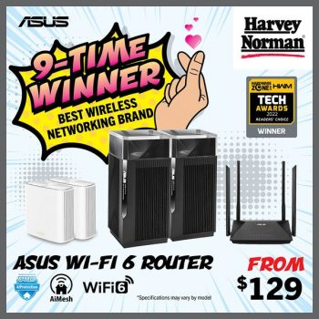 11-Jul-2022-Onward-Harvey-Norman-ASUS-WiFi-6-Dual-Band-Router-350x350 11 Jul 2022 Onward: Harvey Norman ASUS WiFi 6 Dual Band Router