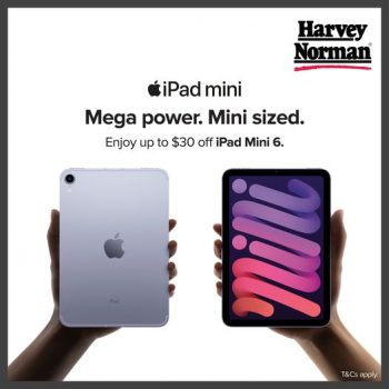11-Jul-2022-Onward-Harvey-Norman-iPad-mini-Promotion-350x350 11 Jul 2022 Onward: Harvey Norman  iPad mini Promotion