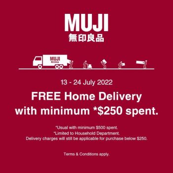 13-24-Jul-2022-MUJI-FREE-Home-Delivery-Promotion-350x350 13-24 Jul 2022: MUJI FREE Home Delivery Promotion