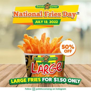 13-Jul-2022-Potato-Corner-National-Fries-Day-Promotion-350x350 13 Jul 2022: Potato Corner National Fries Day Promotion