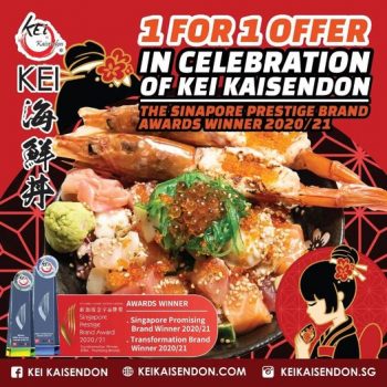 15-17-Jul-2022-Kei-Kaisendon-1-for-1-Limited-offer-Promotion-350x350 15-17 Jul 2022: Kei Kaisendon 1 for 1 Limited  offer Promotion