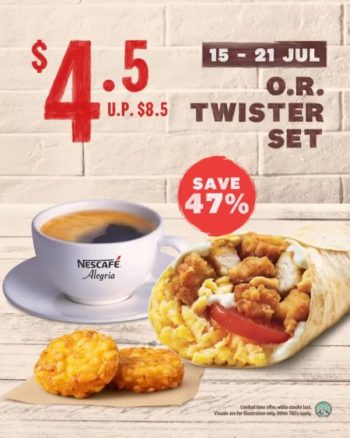 15-21-Jul-2022-KFC-Breakfast-O.R.-Twister-Set-@-4.50-Promotion-350x438 15-21 Jul 2022: KFC Breakfast O.R. Twister Set @ $4.50 Promotion