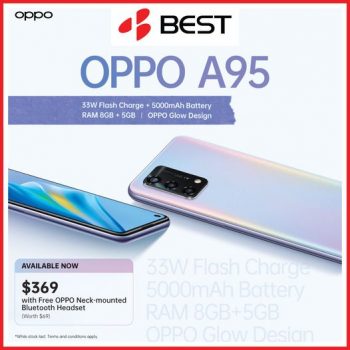 18-Jul-2022-Onward-BEST-Denki-OPPOs-A95-Promotion-350x350 18 Jul 2022 Onward: BEST Denki OPPO's A95 Promotion