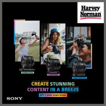 20-Jul-2022-Onward-Harvey-Norman-Sonys-new-APS-C-wide-angle-lenses-Promotion-350x350 20 Jul 2022 Onward: Harvey Norman Sony’s new APS-C wide-angle lenses Promotion