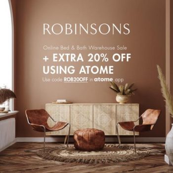 21-24-Jul-2022-Robinsons-Online-Bed-Bath-Warehouse-Sale-350x350 21-24 Jul 2022: Robinsons Online Bed & Bath Warehouse Sale