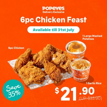 21-31-Jul-2022-Popeyes-Kinda-Hot-Chicken-Feast-Promotion1-350x350 21-31 Jul 2022: Popeyes Kinda Hot Chicken Feast Promotion