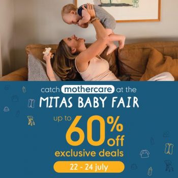 22-24-Jul-2022-Mothercare-MITAS-Baby-Fair-Promotion-Up-To-60-OFF-350x350 22-24 Jul 2022: Mothercare MITAS Baby Fair Promotion Up To 60% OFF
