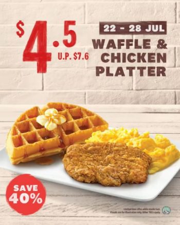 22-28-Jul-2022-KFC-Breakfast-Waffle-Chicken-Platter-@-4.50-Promotion-350x438 22-28 Jul 2022: KFC Breakfast Waffle Chicken Platter @ $4.50 Promotion