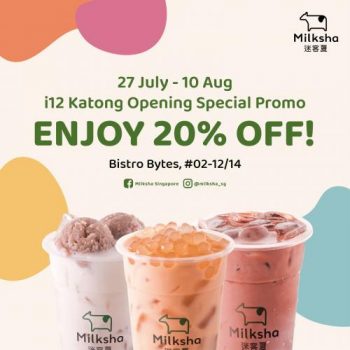 27-Jul-10-Aug-2022-Milksha-i12-Katong-Opening-Promotion-350x350 27 Jul-10 Aug 2022: Milksha i12 Katong Opening Promotion