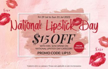 29-31-Jul-2022-Takashimaya-Department-Store-National-lipsticks-Day-Promotion-350x222 29-31 Jul 2022: Takashimaya Department Store National lipsticks Day Promotion