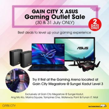 30-31-Jul-2022-Gain-City-Asus-Outlet-Sale-Exclusively-350x350 30-31 Jul 2022: Gain City Asus Outlet Sale Exclusively