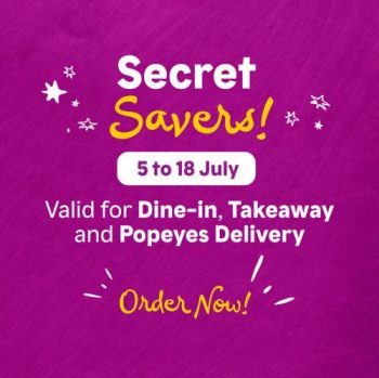 5-18-Jul-2022-Popeyes-Secret-Savers-Promotion-only-5.506-350x349 5-18 Jul 2022: Popeyes Secret Savers Promotion only $5.50