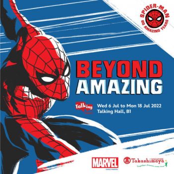 6-18-Jul-2022-Takashimaya-Department-Store-Spider-Mans-60th-anniversary-celebrations-Promotion-350x350 6-18 Jul 2022: Takashimaya Department Store Spider-Man's 60th-anniversary celebrations Promotion