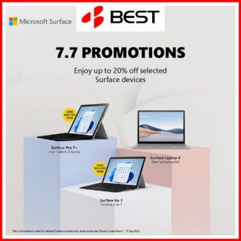 7-11-Jul-2022-BEST-Denki-Microsoft-Surface-7.7-Promotions-350x350 7-11 Jul 2022: BEST Denki Microsoft Surface 7.7 Promotions