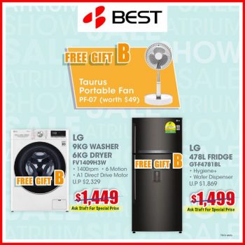 7-12-Jul-2022-BEST-Denki-selected-Fridge-and-Washer-Promotion3-350x350 7-12 Jul 2022: BEST Denki selected Fridge and Washer Promotion