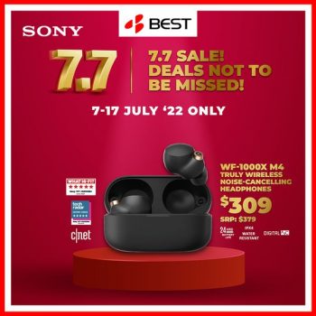 7-17-Jul-2022-BEST-Denki-Sony-7.7-noise-cancelling-headphones-Sale-350x350 7-17 Jul 2022: BEST Denki Sony 7.7 noise cancelling headphones Sale