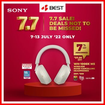 7-17-Jul-2022-BEST-Denki-Sony-7.7-noise-cancelling-headphones-Sale1-350x350 7-17 Jul 2022: BEST Denki Sony 7.7 noise cancelling headphones Sale
