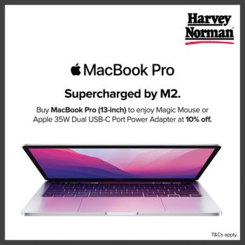 7-Jul-2022-Onward-Harvey-Norman-MacBook-Pro-Promotion-350x350 7 Jul 2022 Onward: Harvey Norman MacBook Pro Promotion