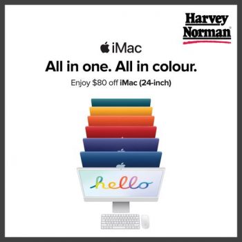 7-Jul-2022-Onward-Harvey-Norman-iMac-Promotion-350x350 7 Jul 2022 Onward: Harvey Norman iMac Promotion