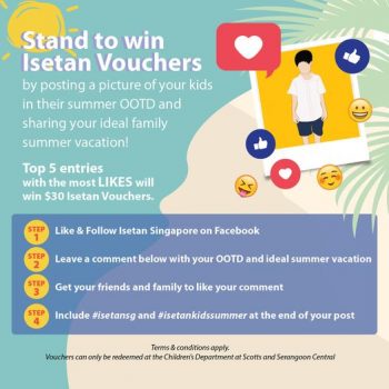 8-21-Jul-2022-Isetan-Stand-to-Win-Isetan-Vouchers-Promotion-350x350 8-21 Jul 2022: Isetan Stand to Win Isetan Vouchers Promotion