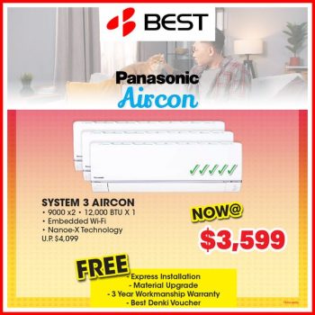 8-Jul-9-Aug-2022-BEST-Denki-Panasonic-Aircon-FREE-Promotion2-350x350 8 Jul-9 Aug 2022: BEST Denki Panasonic Aircon + FREE Promotion