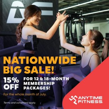 Anytime-Fitness-Nationwide-Big-Sale-350x350 Now till 31 Jul 2022: Anytime Fitness Nationwide Big Sale