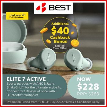 BEST-Denki-Jabra-Additional-40-Cashback-Promotion-350x350 20-31 Jul 2022: BEST Denki Jabra Additional $40 Cashback Promotion