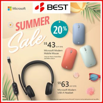 BEST-Denki-Microsoft-Summer-Sale-350x350 25 Jul 2022 Onward: BEST Denki Microsoft Summer Sale