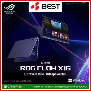 BEST-Denki-ROG-Flow-X16-Deal-350x350 22 Jul 2022 Onward: BEST Denki ROG Flow X16 Deal