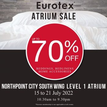 Eurotex-Atrium-Sale-at-NorthPoint-City-350x350 15-21 Jul 2022: Eurotex Atrium Sale at NorthPoint City