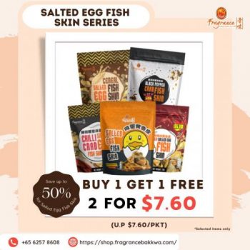 Fragrance-Bak-Kwa-Salted-Egg-Fish-Skins-and-Potato-Chips-Promotion-350x350 Now till 17 Jul 2022: Fragrance Bak Kwa Salted Egg Fish Skins and Potato Chips Promotion