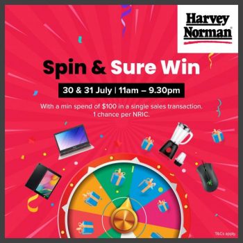 Harvey-Norman-Factory-Outlet-5th-Anniversary-Sale-1-350x350 30-31 Jul 2022: Harvey Norman Factory Outlet 5th Anniversary Sale