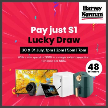 Harvey-Norman-Factory-Outlet-5th-Anniversary-Sale-2-350x350 30-31 Jul 2022: Harvey Norman Factory Outlet 5th Anniversary Sale