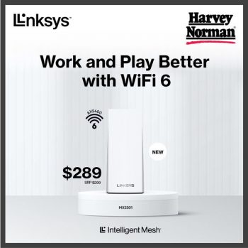 Harvey-Norman-Linksys-Promo-2-350x349 6 Jul 2022 Onward: Harvey Norman Linksys Promo