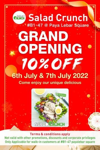 Holla-Juice-Bar-and-Salad-Crunch-Opening-Deal-at-Paya-Lebar-Square-1-350x525 6-7 Jul 2022: Holla Juice Bar and Salad Crunch Opening Deal at Paya Lebar Square