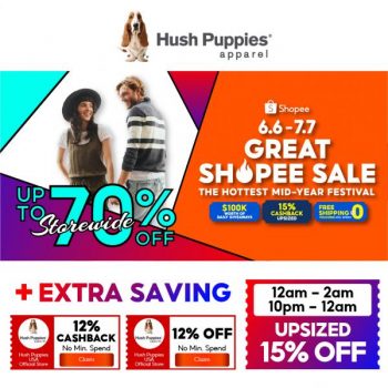 Hush-Puppies-Apparel-Shopee-7.7-Sale-350x350 7 Jul 2022: Hush Puppies Apparel Shopee 7.7 Sale