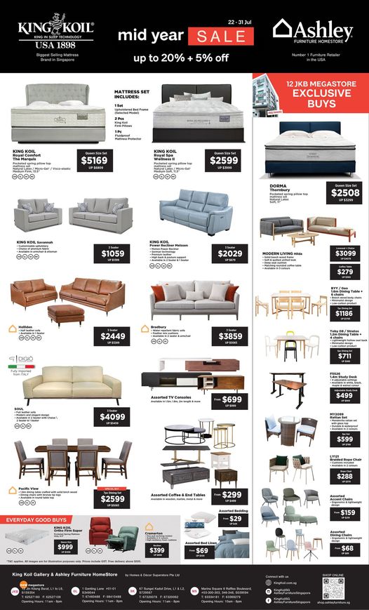 2231 Jul 2022 King Koil Mid Year Sale
