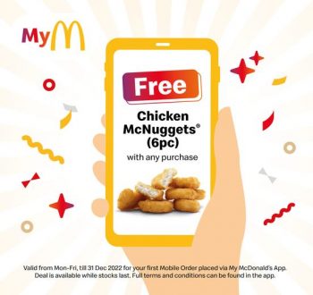 Northshore-Plaza-FREE-Chicken-McNuggets-Promotion-on-My-McDonalds-App-350x330 20 Jul 2022 Onward: Northshore Plaza FREE Chicken McNuggets Promotion on My McDonald's App