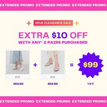 SPUR-Extra-10-off-on-Clearance-Sale-350x350 15 Jul 2022 Onward: SPUR Extra 10% off on Clearance Sale