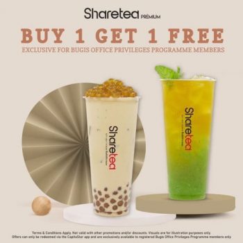 Sharetea-Bugis-Office-Privileges-Programme-Members-Exclusive-Promotion-350x350 13 Jul 2022 Onward: Sharetea Bugis Office Privileges Programme Members Exclusive Promotion